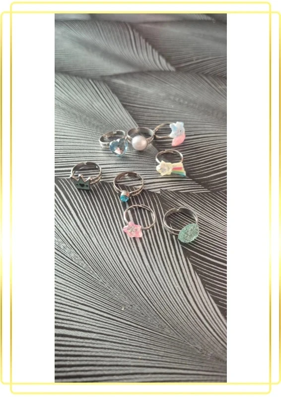 Lote de 8 anillos para niños – photo 2